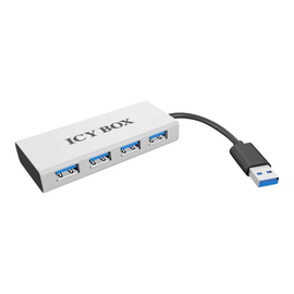 ICY BOX IB-AC6104 - Hub - 4 x SuperSpeed USB 3.0 Produktbild