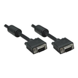 Manhattan VGA Monitor Cable (with Ferrite Cores), 10m, Black, Male to Male, HD15, Cable of higher SV Produktbild Additional View 1 S
