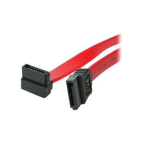 StarTech.com 15cm SATA 3 Kabel gewinkelt - S-ATA III Anschlusskabel bis 6Gb/s - Serial ATA 90° recht Produktbild Front View L