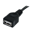 StarTech.com 1,8m USB 2.0 A Verlängerungskabel - Stecker / Buchse - USB Verlängerung - Schwarz - USB Produktbild Additional View 3 S