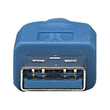 Techly USB-Kabel - USB Typ A (M) zu Micro-USB Type B (M) Produktbild Additional View 2 S