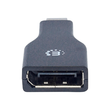 Manhattan Mini DisplayPort 1.2 to DisplayPort Adapter, 1080p@60Hz, Male to Female, Black, Lifetime W Produktbild Additional View 2 S