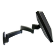 Ergotron 200 Series - Befestigungskit (Wandarm) - für Monitor - Stahl - Schwarz - Bildschirmgröße: b Produktbild