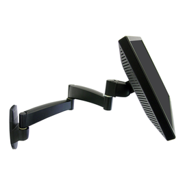 Ergotron 200 Series - Befestigungskit (Wandarm) - für Monitor - Stahl - Schwarz - Bildschirmgröße: b Produktbild