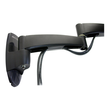 Ergotron 200 Series - Befestigungskit (Wandarm) - für Monitor - Stahl - Schwarz - Bildschirmgröße: b Produktbild Additional View 1 S