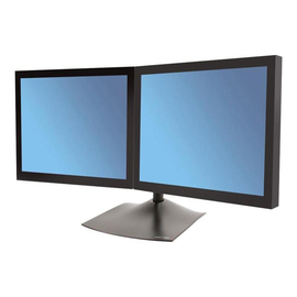 Ergotron DS100 - Aufstellung - horizontal - für 2 LCD-Displays - Aluminium, Stahl - Schwarz - Bildsc Produktbild