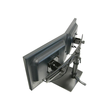 Ergotron DS100 - Aufstellung - horizontal - für 2 LCD-Displays - Aluminium, Stahl - Schwarz - Bildsc Produktbild Additional View 3 S