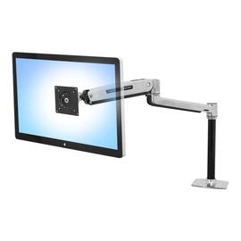 Ergotron LX - Befestigungskit (Verlängerungsarm, Stange, VESA-Adapter, Steh-Sitz-Arm, Tisch-Klemme, Produktbild