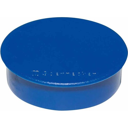 Haftmagnete ø 32mm 800g Haftkraft blau (PACK=10 STÜCK) Produktbild Front View L