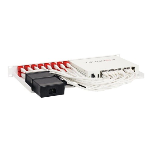 Rackmount.IT RM-FR-T11 - Rackmontagesatz - RJ-45 X 16 - RAL 9003, Signal White - 1U - 48.3 cm (19") Produktbild Additional View 2 L