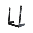 StarTech.com 12 HE 19" Desktop 2 Pfosten Open Frame Rack - Schrank offener Rahmen - Schwarz - 12U - Produktbild