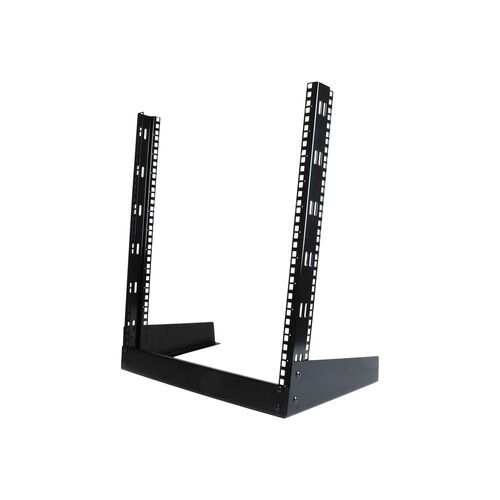 StarTech.com 12 HE 19" Desktop 2 Pfosten Open Frame Rack - Schrank offener Rahmen - Schwarz - 12U - Produktbild