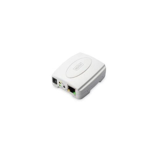 DIGITUS Fast Ethernet Print Server, USB 2.0 Produktbild Additional View 1 L