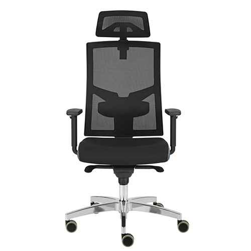 Drehstuhl Premium 2 VSDP2 mit Armlehnen schwarz BestStandard Produktbild