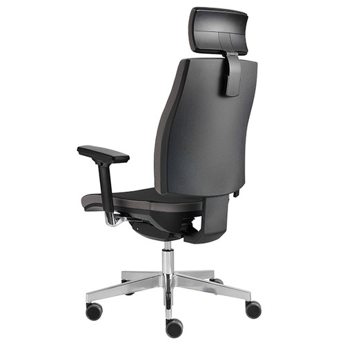 Drehstuhl Premium 1 VSDP1 mit Armlehnen schwarz BestStandard Produktbild Additional View 6 L