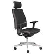 Drehstuhl Premium 1 VSDP1 mit Armlehnen schwarz BestStandard Produktbild