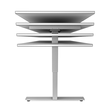 Schreibtisch elektrisch verstellbar 160x80cm buche BestStandard Produktbild Additional View 1 S