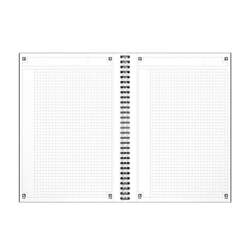 Collegeblock Oxford Notebook Connect B5 kariert 80 Blatt 90g Optik Paper weiß 400080784 Produktbild Additional View 2 L