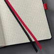 Notizbuch CONCEPTUM Red Edition Hard- cover kariert A4 213x295mm 194 Seiten schwarz/ rot Hardcover Sigel CO660 Produktbild Additional View 1 S