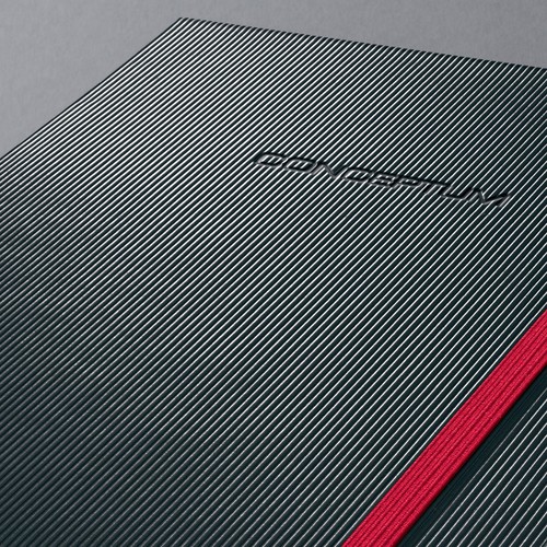 Notizbuch CONCEPTUM Red Edition Hard- cover kariert A4 213x295mm 194 Seiten schwarz/ rot Hardcover Sigel CO660 Produktbild Additional View 5 L