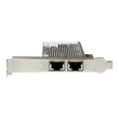 StarTech.com 2 Port PCI Express 10GBase-T Ethernet Netzwerkkarte Produktbild Additional View 1 S
