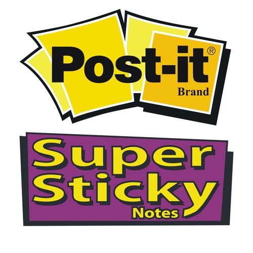 Haftnotizen Post-it Super Sticky Notes 101x101mm Miami Collection liniert Papier 3M 675-S3M (PACK=3x70 BLATT) Produktbild Additional View 1 L