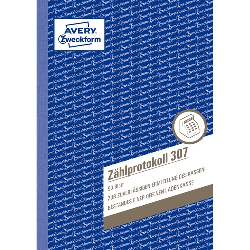 Zählprotokoll A5 50 Blatt Zweckform 307 Produktbild Additional View 6 L