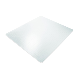 Bodenschutzmatte ecogrip Solid f.Teppich böden Form O rechteckig 90x120 cm RS 1,8mm stark transparent Makrolon 43-0900 Produktbild