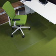 Bodenschutzmatte ecogrip für Teppich- böden Form U 120x130cm, 1,8mm stark transparent Makrolon RS 11-130U Produktbild