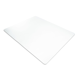 Bodenschutzmatte ecogrip Solid für Hart- böden Form O rechteckig 120x130 cm RS 1,8mm stark transparent Makrolon 44-1300 Produktbild
