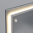 Glas-Magnetboard artverum mit LED-Licht 480x480x15mm Design Schiefer-Stone inkl. Magnete Sigel GL404 Produktbild Additional View 2 S