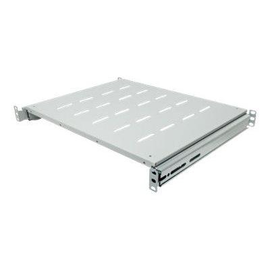 Intellinet 19" Ausziehbarer Fachboden, 1 HE, geeignet für Schränke mit 600 bis 800 mm Tiefe, Ablagef Produktbild