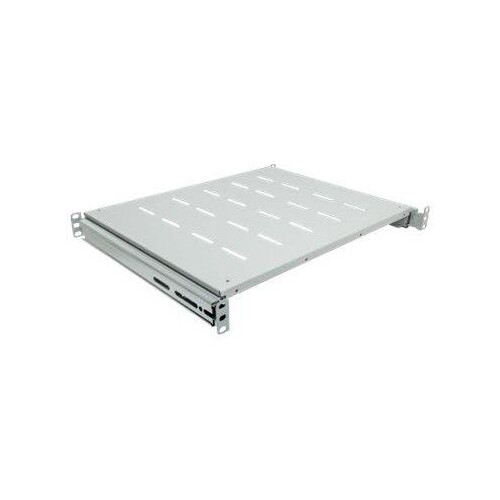 Intellinet 19" Ausziehbarer Fachboden, 1 HE, geeignet für Schränke mit 600 bis 800 mm Tiefe, Ablagef Produktbild Additional View 1 L