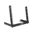 Intellinet 19" 2-Pfosten Desktop-Laborgestell, 12 HE, Flatpack, schwarz - Schrank mit offenem Rahmen Produktbild