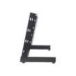 Intellinet 19" 2-Pfosten Desktop-Laborgestell, 12 HE, Flatpack, schwarz - Schrank mit offenem Rahmen Produktbild Additional View 1 S