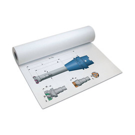 Aktion Plotterpapier CAD 91,4cm x 50m 80g weiß LCI-MC80R914-50 (RLL=50 METER) Produktbild