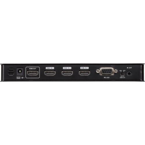 ATEN VS481C 4-Port True 4K HDMI Switch - Video/Audio-Schalter Produktbild Additional View 3 L