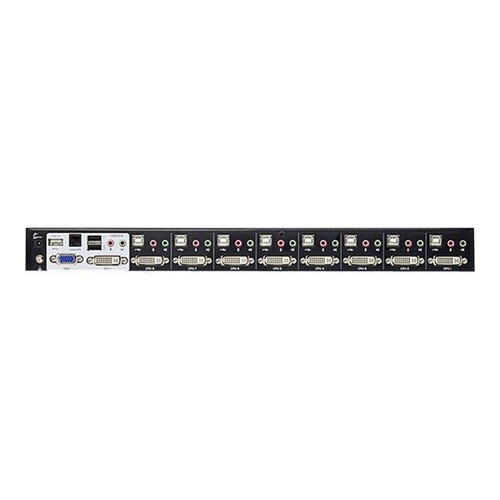 ATEN CS1788 - KVM-/Audio-/USB-Switch - 8 x KVM/Audio + 2 x USB 2.0 Produktbild Additional View 1 L