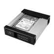 StarTech.com 5,25 auf 3,25 Festplatten Wechselrahmen - für 3,5 SATA/SAS Laufwerke - Trägerlos - SAS/ Produktbild Additional View 3 S