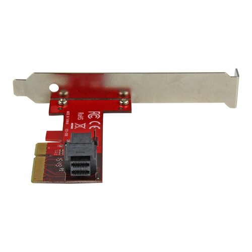 StarTech.com x4 PCI Express auf SFF-8643 Adapter für PCIe NVMe U.2 SSD - PCI Express 2,5 NVM Express Produktbild Additional View 2 L