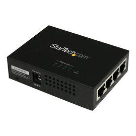 StarTech.com 4 Port Gigabit midspan - PoE+ Injektor Produktbild