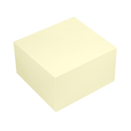 Haftnotizen Würfel 75x75mm gelb Papier BestStandard (ST=400 BLATT) Produktbild