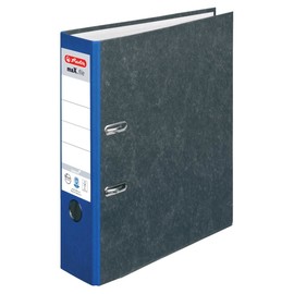 Ordner Max File Nature A4 80mm blau Herlitz 5171400 Produktbild