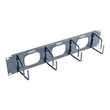 APC Kabel - Organizer - Schwarz - 2U - für NetShelter EP Produktbild Additional View 1 S