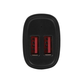 StarTech.com Dual Port USB KFZ Ladegerät - 24W/4.8 - Weiß - 2 Port USB Autoladegerät - Auto-Netzteil Produktbild