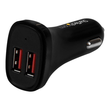StarTech.com Dual Port USB KFZ Ladegerät - 24W/4.8 - Weiß - 2 Port USB Autoladegerät - Auto-Netzteil Produktbild Additional View 1 S
