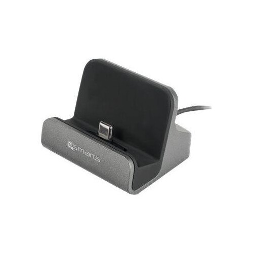 4smarts VoltDock - Ladeständer - 10 Watt - 2 A (24 pin USB-C) Produktbild Front View L