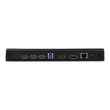 StarTech.com USB 3.0 Dockingstation für zwei Monitore mit HDMI & 4K DisplayPort - USB 3.0 auf 4x USB Produktbild Additional View 1 S