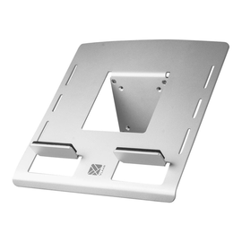 R-Go Morelia - Montagekomponente (Halter) für Notebook / Tablet - Aluminium - mattsilber - Bildschir Produktbild