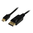 StarTech.com 1m Mini DisplayPort 1.2 auf DisplayPort Adapterkabel - mDP zu DP 4k x 2k Kabel - St/St Produktbild
